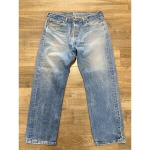 Vintage Levi's 501 MENS 40x32 Button Fly 501-0000 Made in USA Blue Denim Jeans